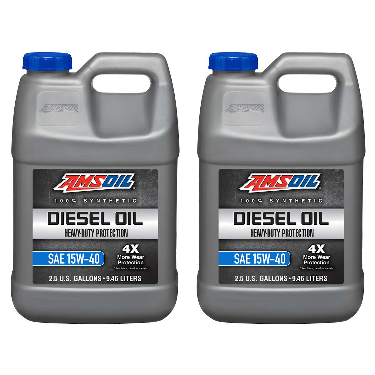15W-40 Diesel Case of two 2.5 Gallon Jug