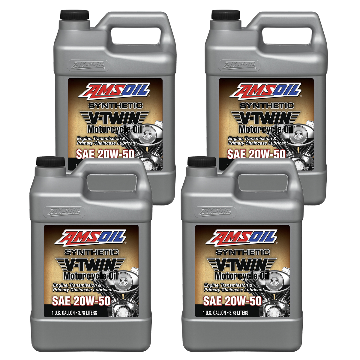 Amsoil 20w-50 Motorcycle Engine Oil one gallon
